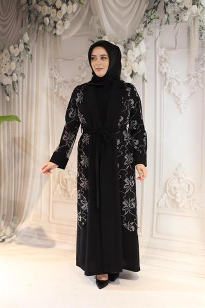 5806 CODE FLOWER EMBROIDERY EMBROIDERED ABAYA SUIT