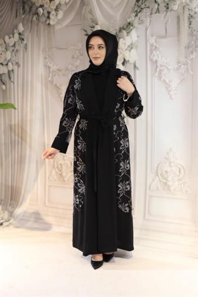 5806 CODE FLOWER EMBROIDERY EMBROIDERED ABAYA SUIT