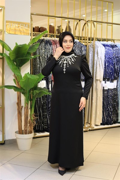 5901 KOD ÖN ELBİSE DETAIL