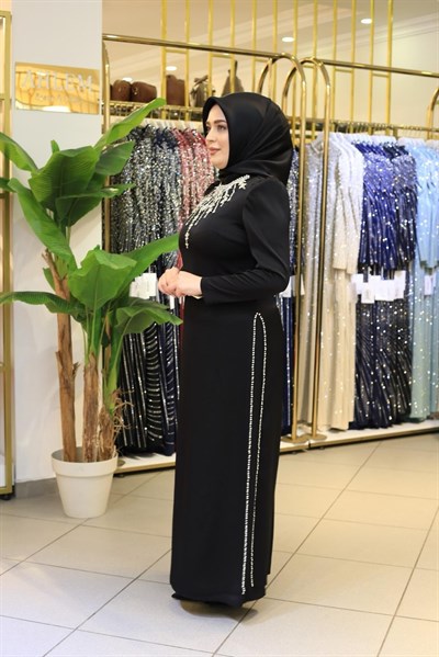 5901 KOD ÖN ELBİSE DETAIL