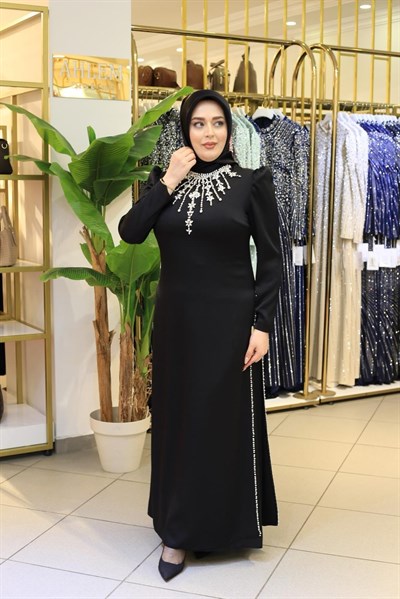 5901 KOD ÖN ELBİSE DETAIL