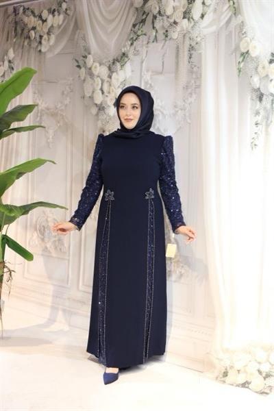 5906 CODE FLOWER SLIT DRESS