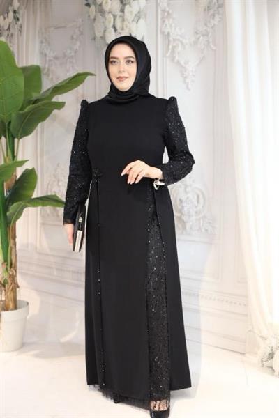 5906 CODE ROBE FENDUE À FLEURS