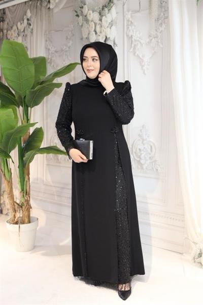 5906 CODE ROBE FENDUE À FLEURS