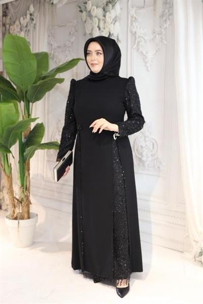 5906 CODE ROBE FENDUE À FLEURS