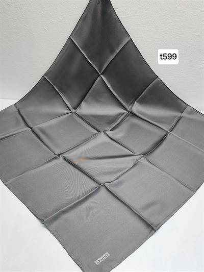 599 كود وشاح أرميني من الحرير الخالص بلون موحد 599