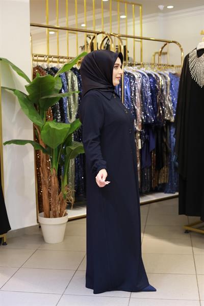 6001 CODE CHITCHIT AND BRONZE ABAYA