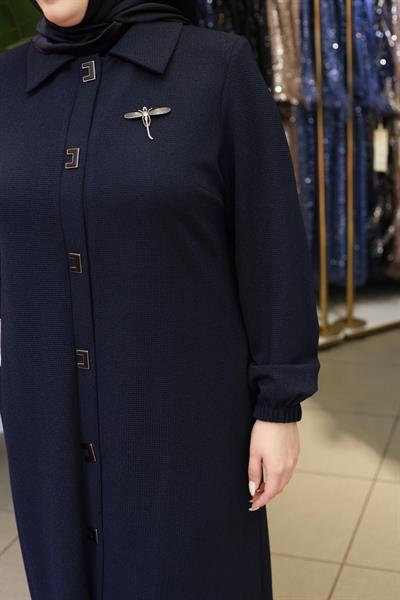 6001 CODE CHITCHIT AND BRONZE ABAYA