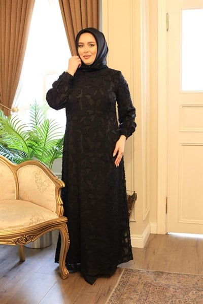 6009 KOD SİMLİ ELBİSE