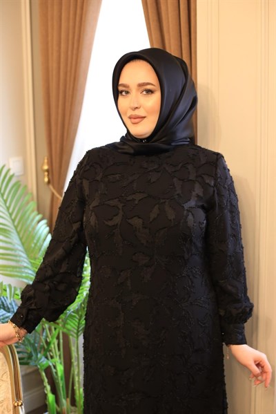 6009 KOD SİMLİ ELBİSE