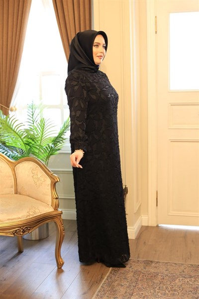 6009 KOD SİMLİ ELBİSE