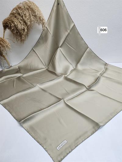 606 КОД ОДНОТОННЫЙ ШАРФ ARMINE ИЗ ЧИСТОГО ШЕЛКА