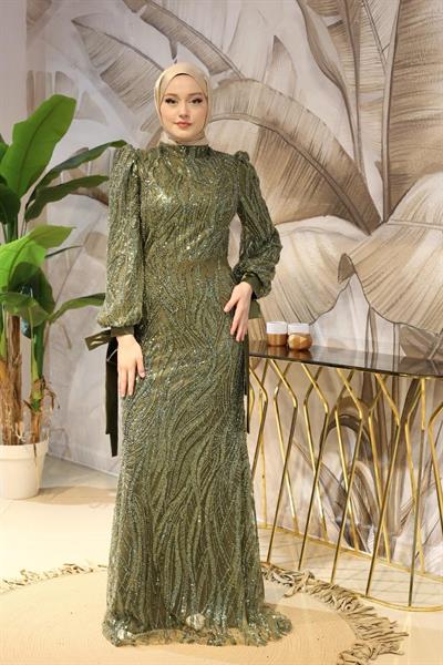 6105 CODE STEIN GEDRUCKT ABENDKLEID