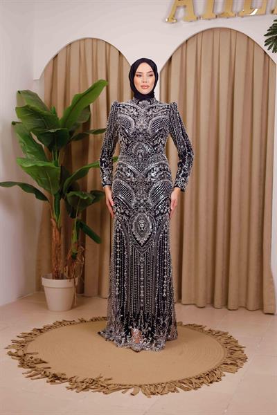 6107 КОД TAŞLI ELBİSE