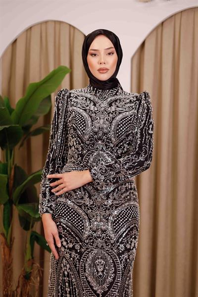 6107 КОД TAŞLI ELBİSE