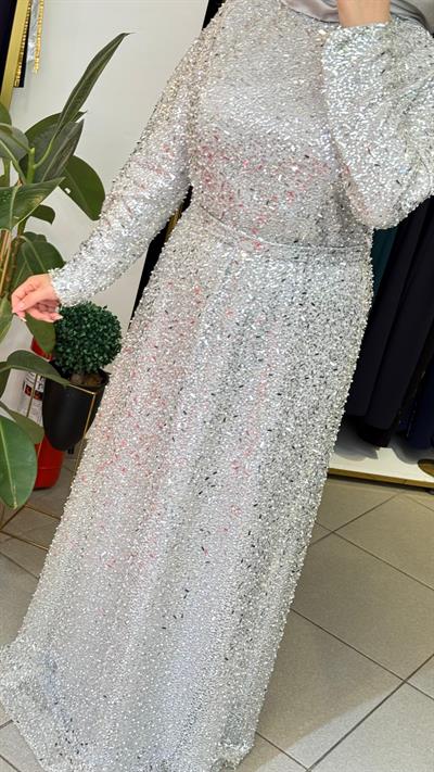 6120 КОД ВЕЧЕРНЕЕ ПЛАТЬЕ С БЛЕСТКАМИ