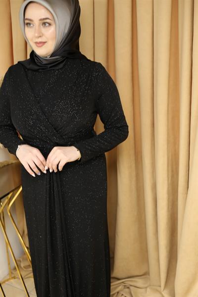 630 CODE ROBE À SMOCKS SUR LE DEVANT