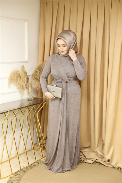 630 CODE ROBE À SMOCKS SUR LE DEVANT