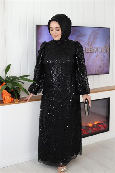 7081 CODE SELF-PATTERNED DRESS