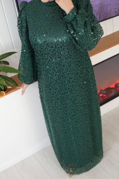 7081 CODE SELBSTGEMUSTERTES KLEID