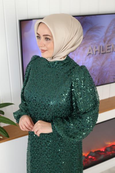 7081 CODE SELBSTGEMUSTERTES KLEID