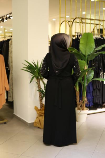 7084 CODE SEQUIN DETAILED ABAYA