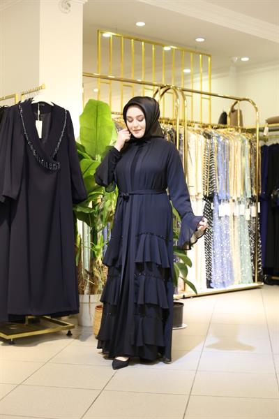 7094 CODE ŞİFON ABAYA TAKIM