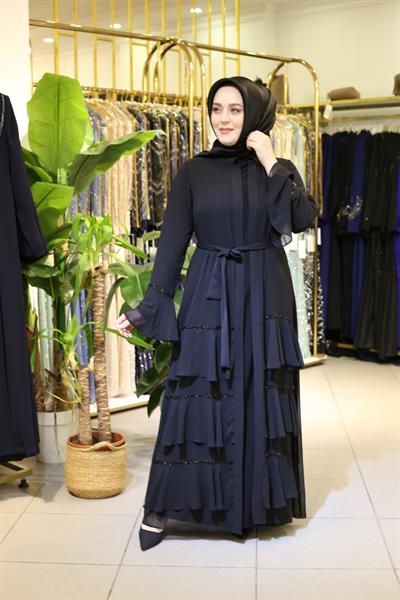 7094 CODE ŞİFON ABAYA TAKIM