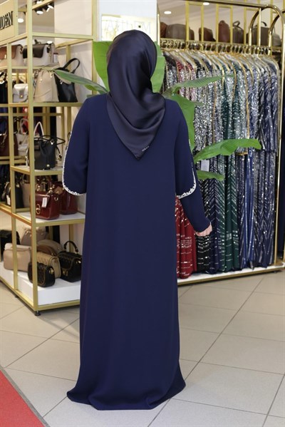 710 KOD SAWOROSKİ TAŞLI ABAYA TAKIM