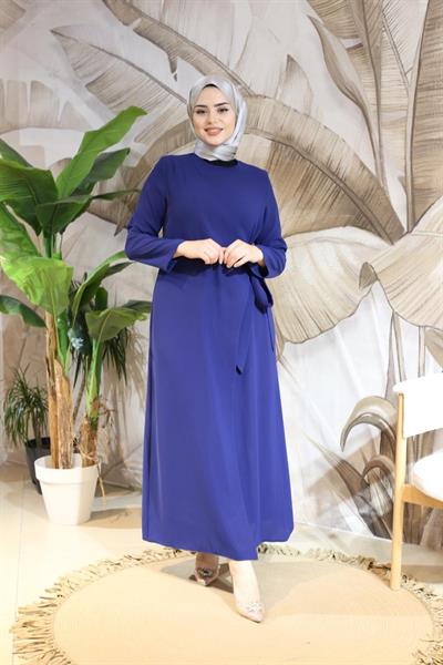 7102 فستان قلم رصاص بربطة عنق كود 7102