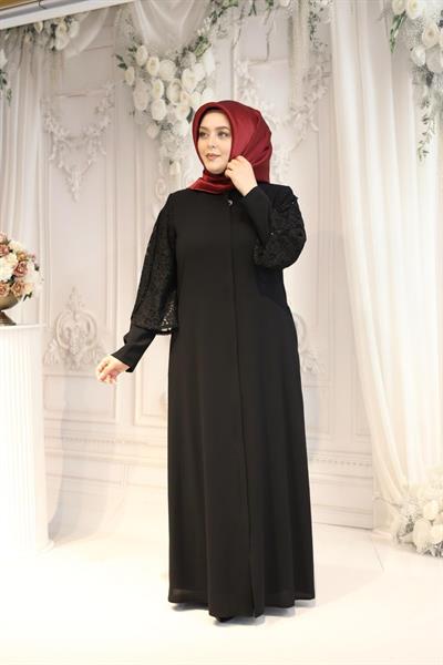 7104 CODE ÄRMEL GUIPURE ABAYA
