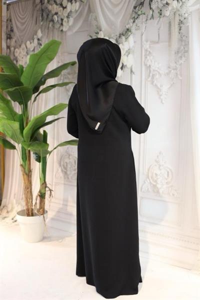 7109 CODE SIDE STRIPED ABAYA