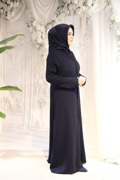 7111 CODE STONE DETAILED ABAYA SUIT