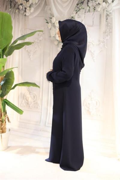 7111 CODE STONE DETAILED ABAYA SUIT
