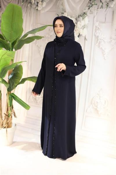 7111 CODE STONE DETAILED ABAYA SUIT
