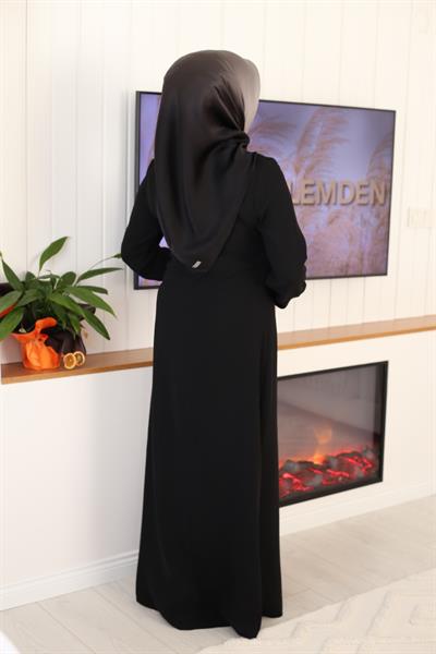 7148 CODE ROBE DE SOIRÉE À MOTIF DE VAGUES PERLÉES