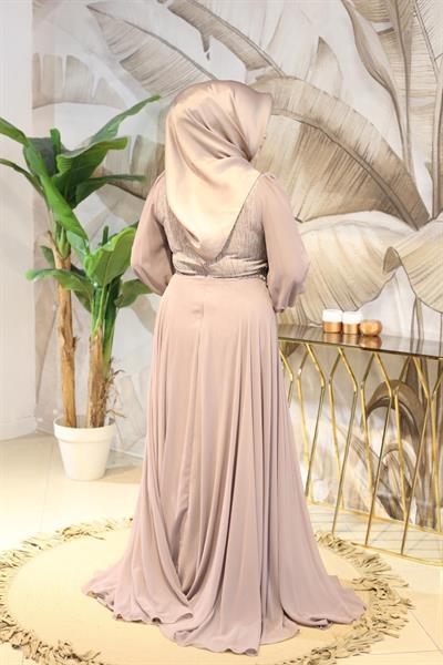 719 КОД САМОПОДОБНОГО ПЛАТЬЯ ШЕФОНА