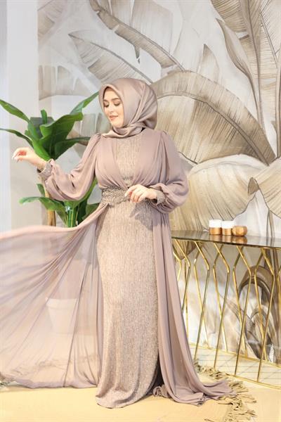 719 КОД САМОПОДОБНОГО ПЛАТЬЯ ШЕФОНА