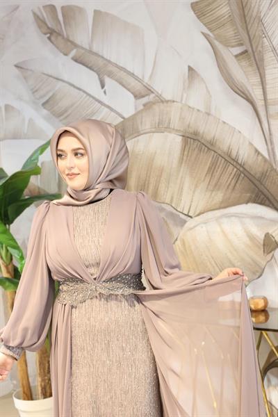 719 КОД САМОПОДОБНОГО ПЛАТЬЯ ШЕФОНА