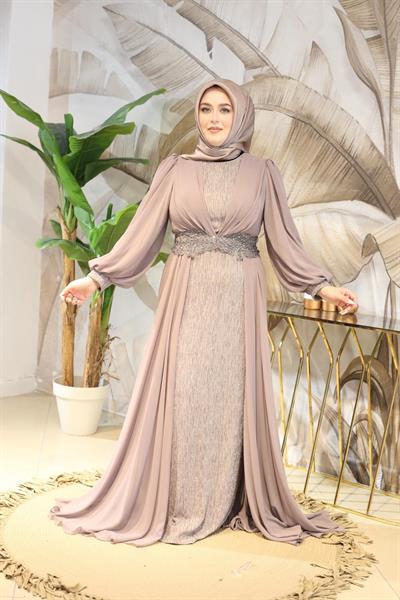 719 КОД САМОПОДОБНОГО ПЛАТЬЯ ШЕФОНА