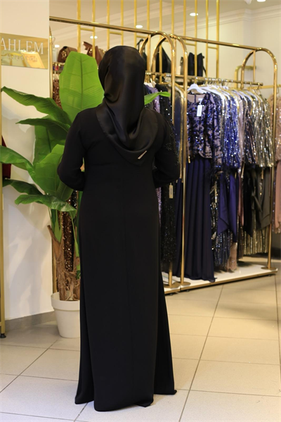 7230 فستان زهري مزخرف