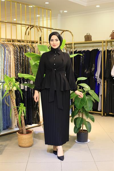 7350 CODE ROCKANZUG MIT SCHNÜRUNG VORNE