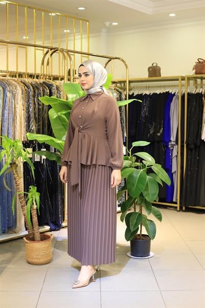 7350 CODE ROCKANZUG MIT SCHNÜRUNG VORNE