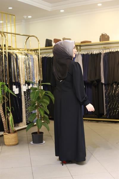 7368 CODE SINGLE STONE EMBROIDERED DRESS