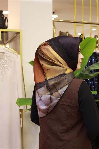 7487701/313 KOD AKER SAF İPEK EŞARP EŞARP MOR