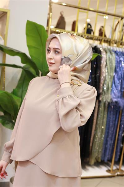 7538 CODE GOLD ACCESSORIES SKIRT SUIT
