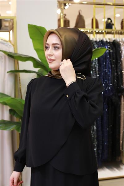 7538 CODE GOLD ACCESSORIES SKIRT SUIT