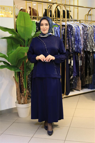 7556 KOD JAKAR KUPRA ETEKLİ TAKIM LACİVERT