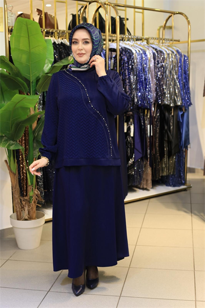 7556 KOD JAKAR KUPRA ETEKLİ TAKIM LACİVERT