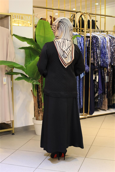 7556 KOD JAKAR KUPRA ETEKLİ TAKIM SİYAH